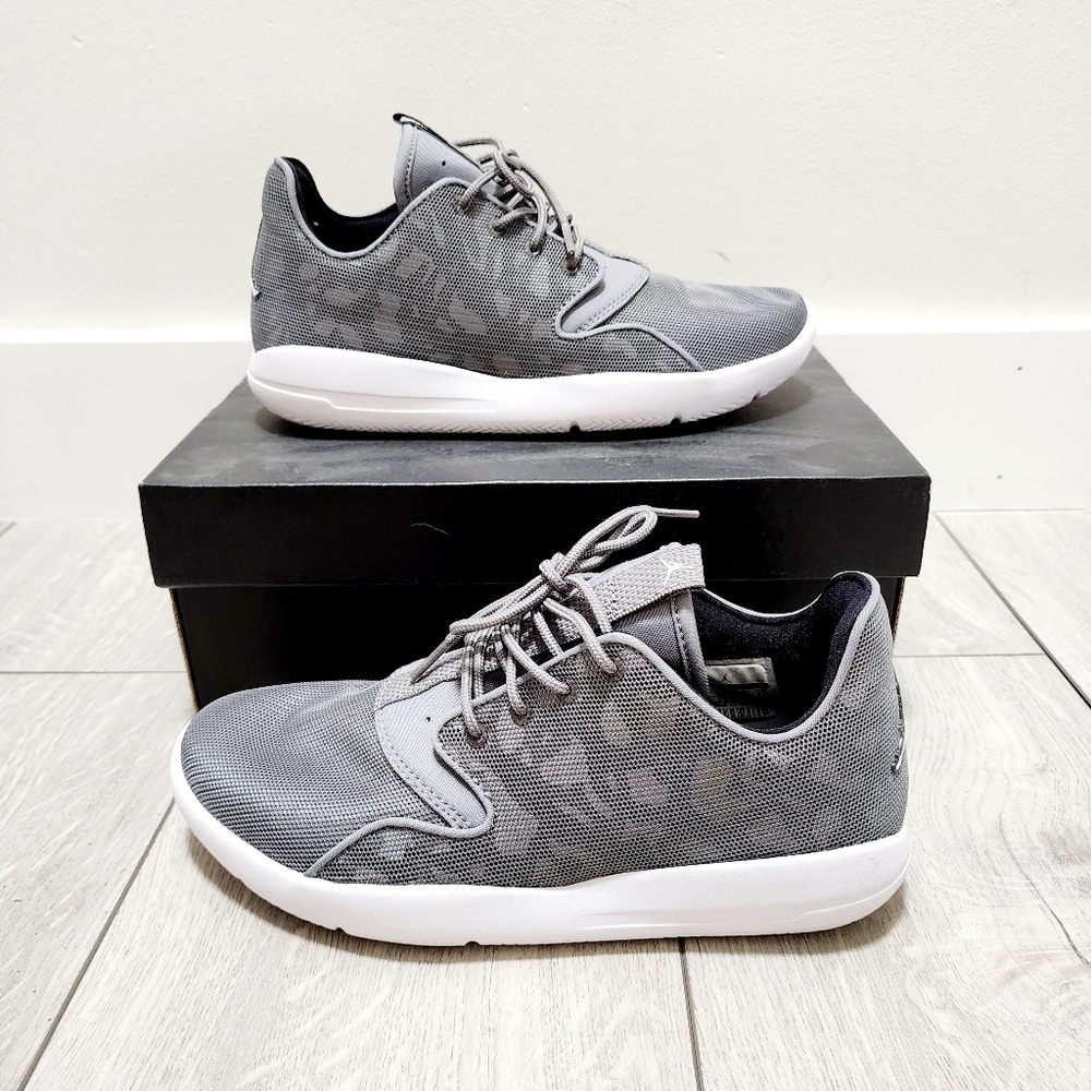 Nike Kids Gray Mesh Sneakers